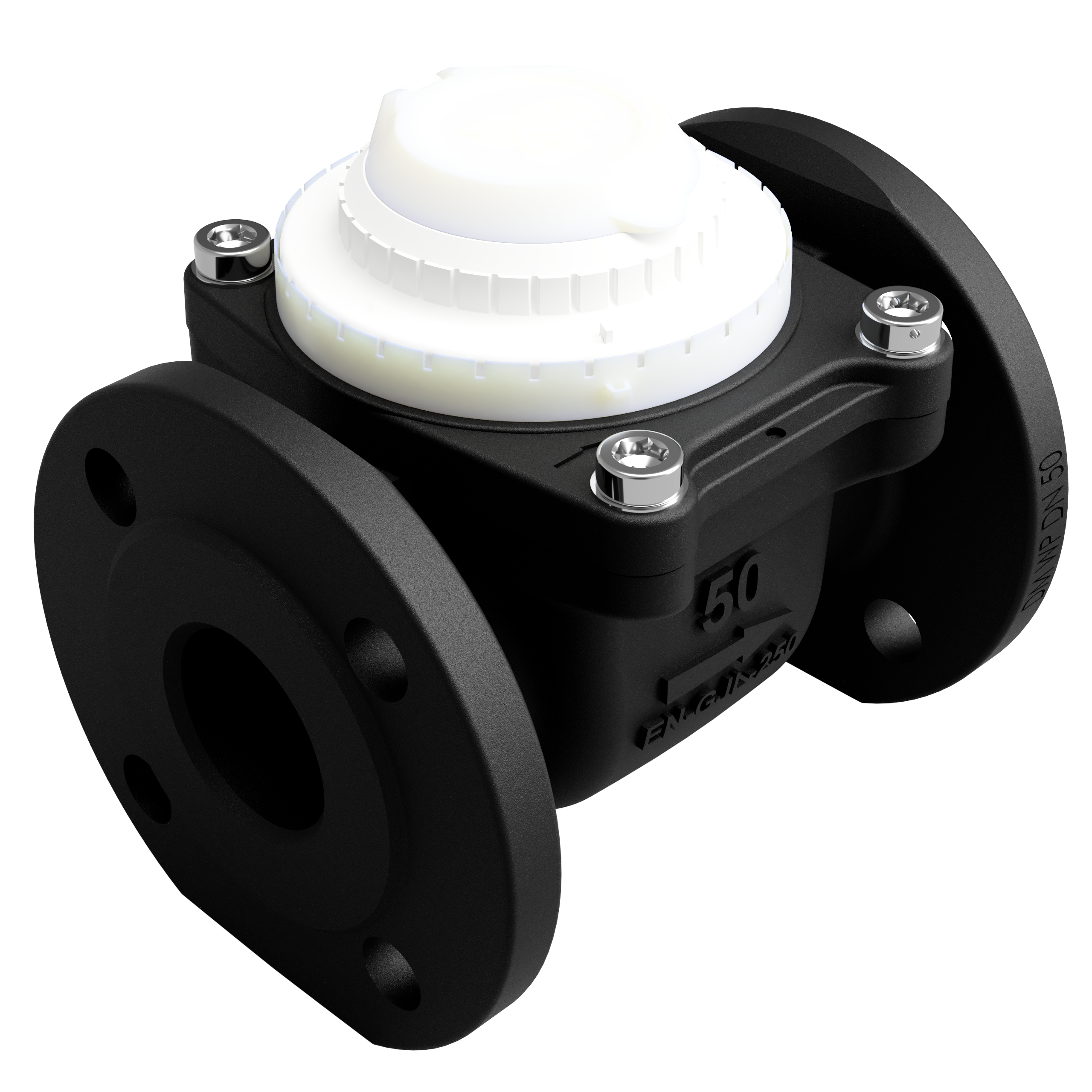 Wesan WP G Großwasserzähler Q3:40 m³/h DN50 Baulänge 200 mm Flansch PN16
