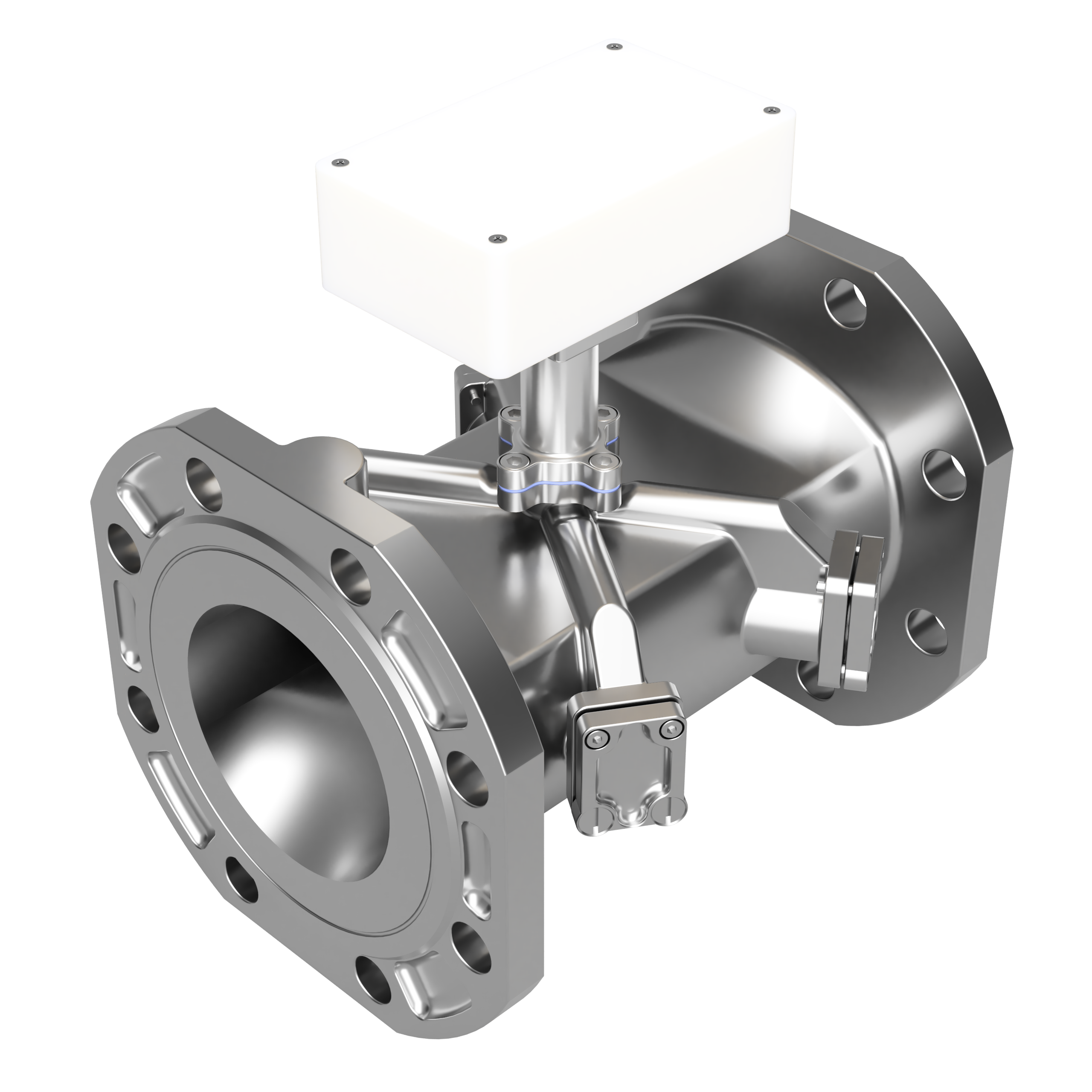 F90UFlow Qp40 DN80 Baulänge 225 mm Ultraschall-Durchflusssensor Edelstahl
