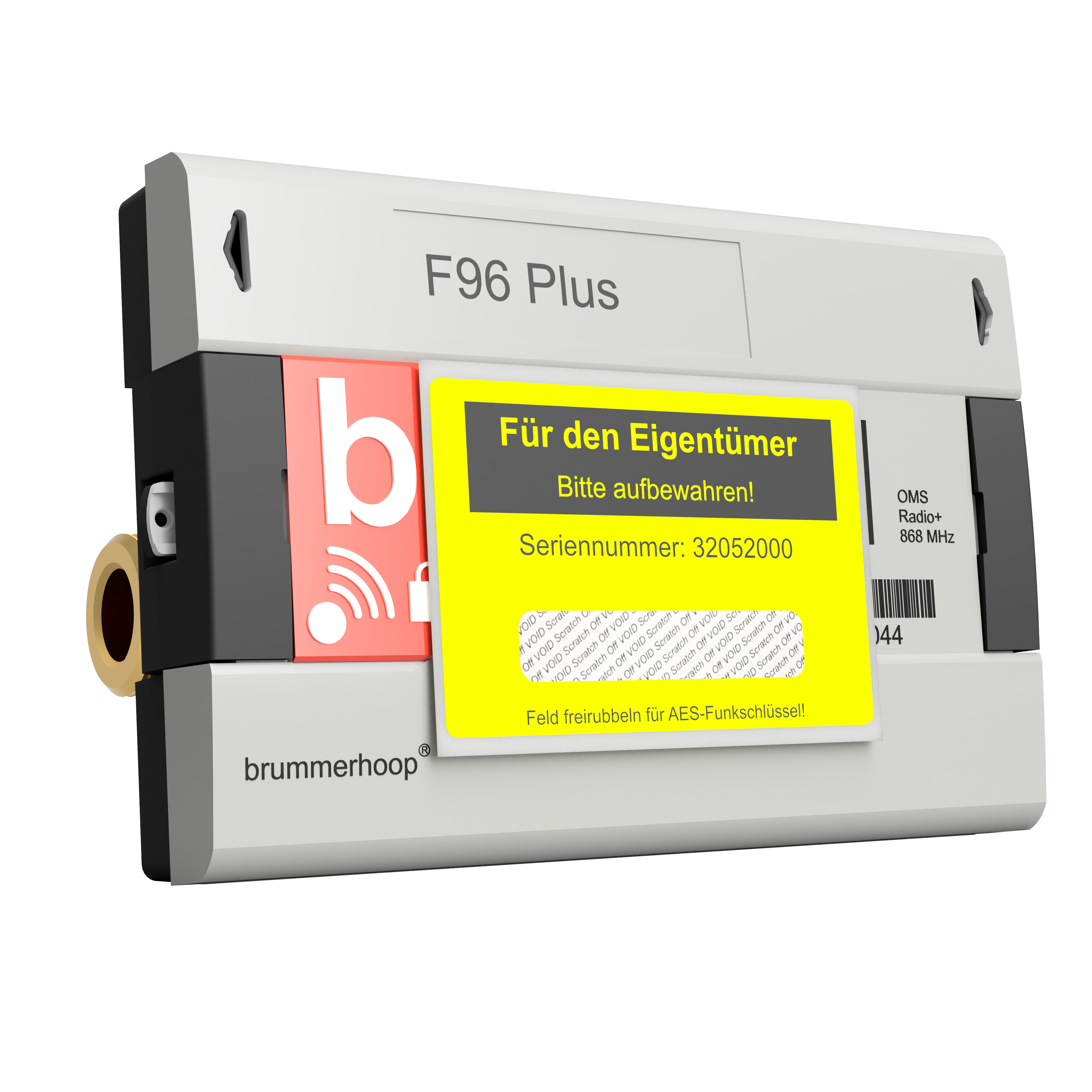 F96Plus Qp1,5 DN15 110mm Ultraschall-Funk-Wärmezähler (wireless M-Bus, OMS)