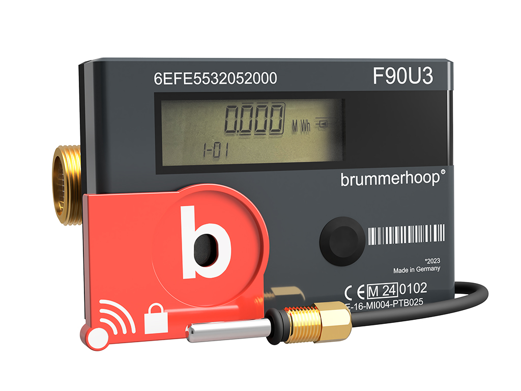 Wärmezähler F90U3 Qp0,6 DN15 110mm (UNGEEICHT)