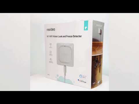 W1KS Resideo W1 WiFi Smart Home-Wasserleckage- und Frostmelder